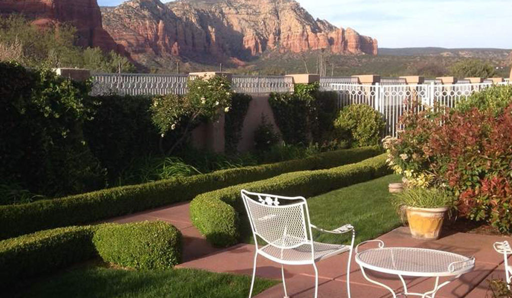 After riding the Verde Canyon Railroad, relax and unwind at our Sedona Bed and Breakfast, where you're surrounded by gorgeous views like this at all times