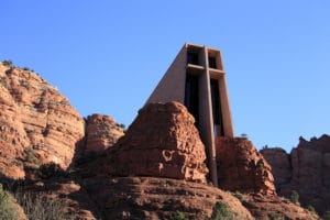 Visit the Chapel of the Holy Cross in Sedona This Winter