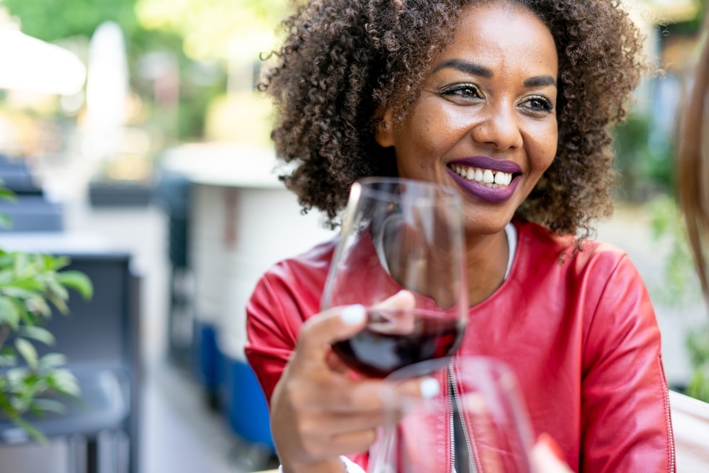 Women enjoying sipping wine at Sedona wineries on the Verde Valley Wine Trail