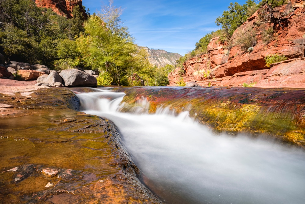 National Parks Near Sedona, slide rock state park pictured here
